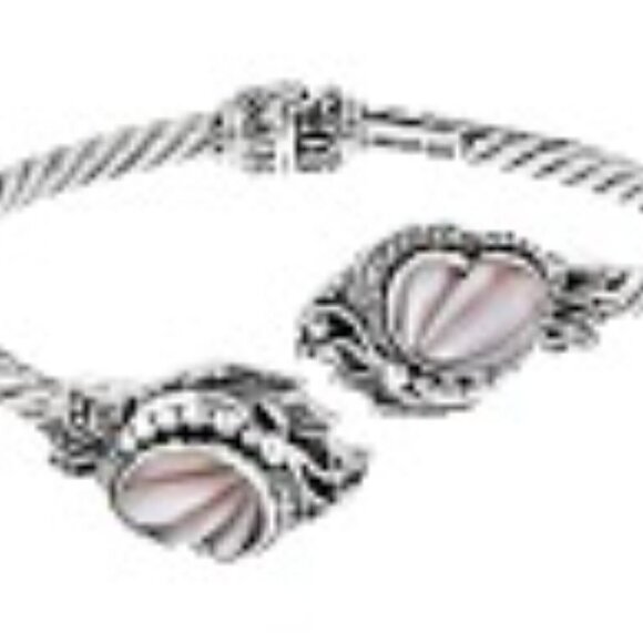 Artisan of Bali Pink Mother of Pearl Butterfly Bracelet - Picture 7 of 12